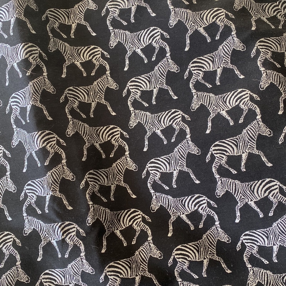 J. C R E W Zebra Pencil Skirt - image 3